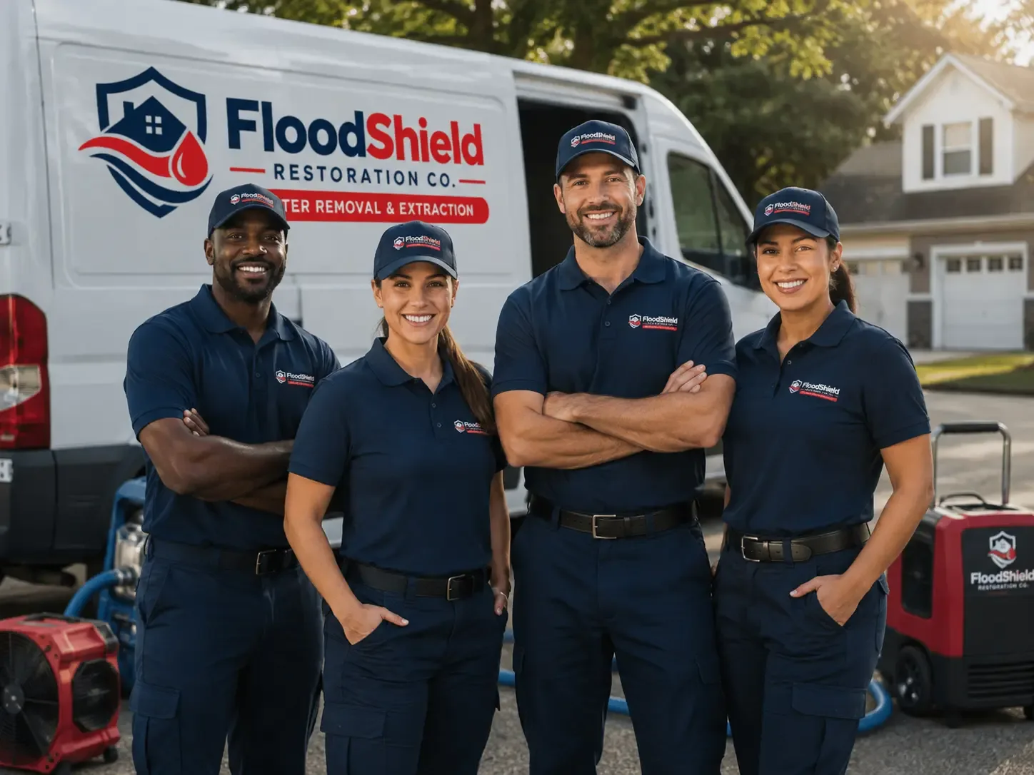 Flood Damage Restoration company in Levering, MI