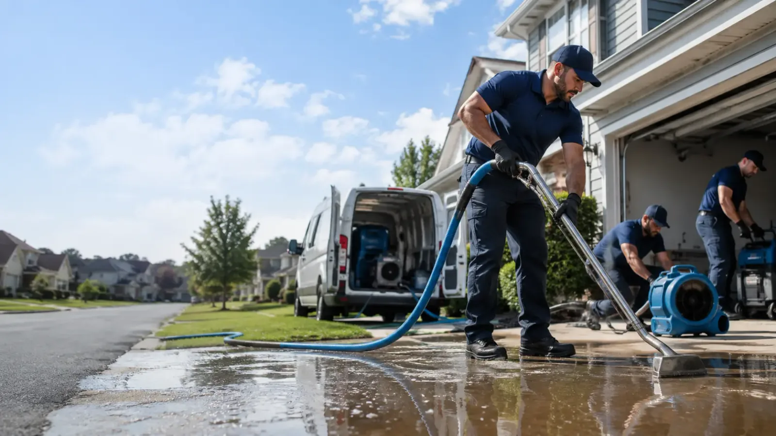 Flood Damage Restoration in Levering, MI